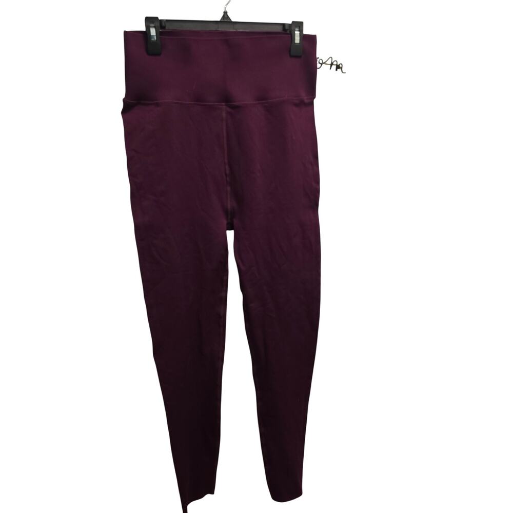 Fablectics Women's 3X Berry Sculpt knit Leggings with Mesh Side Panel
